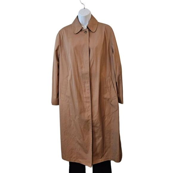 Vintage London Fog Trench Coat sz 14 1/12 -16 see measurements - Picture 1 of 12